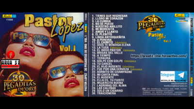 PASTOR LOPEZ - 30 PEGADITAS DE ORO VOL.12 (1997)(WAV)(FLAC)(MP3)