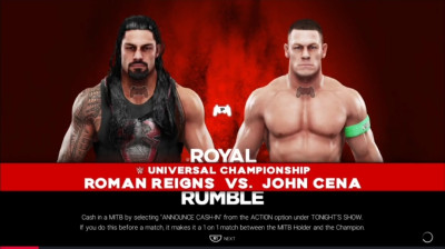 John Cena vs Roman Reigns (WWE 2K19)