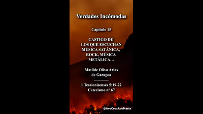 Revelación de Nuestro señor Jesucristo a la Vidente Oliva de Garagoa, sobre la musica, el rock y el heavy metal