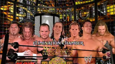 World Heavyweight Championship Elimination Chamber Match - New Year's Revolution 2005 (Full Match)