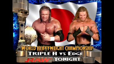 Triple H vs Edge - World Heavyweight Championship Match (Full Match)