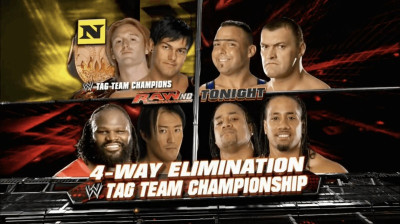 Fatal 4-Way Elimination Tag Team Match - WWE Tag Team Championship Match (Full Match)