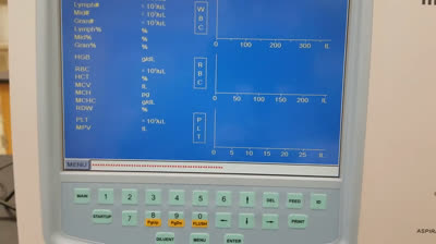 Limpando erro do aparelho de Laboratório