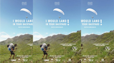 I would Land in your Backyard! – Antoine Boisselier crossing the Alps by air – Documentary
