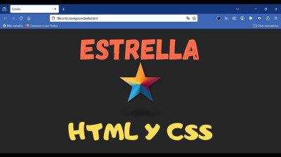 Cómo crear una estrella con HTML y CSS - Web development