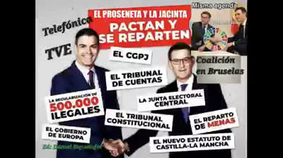 Ppsoe son aliados de musulmanes y los Borbones aplauden a todos.