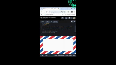 Cómo crear un fondo tipo carta postal con HTML y CSS
