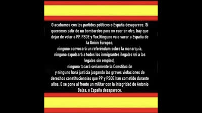 Que razón tenía José Antonio Primo de Rivera  Que desaparezcan los partidos políticos.