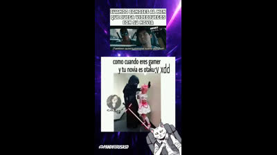 Cuando eres gamer y tu novia otaku _v