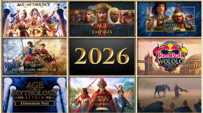 Spéciale : 1 DLC pour AOE 2 , 2 DLC pour AOE 4 et 2 DLC pour AOM (planning 2026)