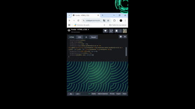 Fondo animado con CSS y HTML