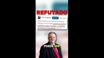 César Vidal refutado Fray Martín no era analfabeto