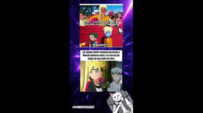 Boruto y Mitsuki entrando a la casa de los hyuga sin que los vieran xD #naruto #narutomemes #boruto
